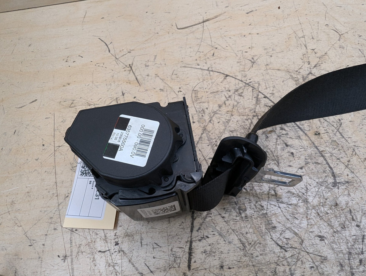 OEM BMW G11 G12 740 750 M760 B7 Rear Center Middle Seat Belt Retractor Black