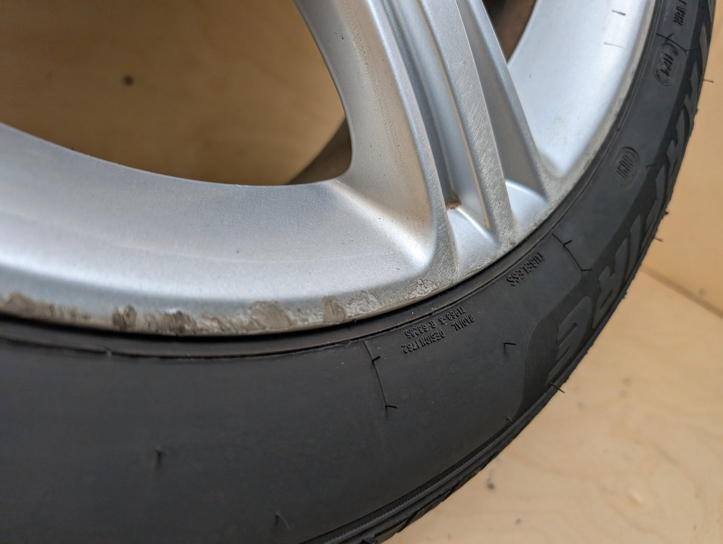 OEM BMW F30 F32 F33 F36 328 335 428 Wheel Rim 17x7.5 ET:37 Star Spoke Style 393