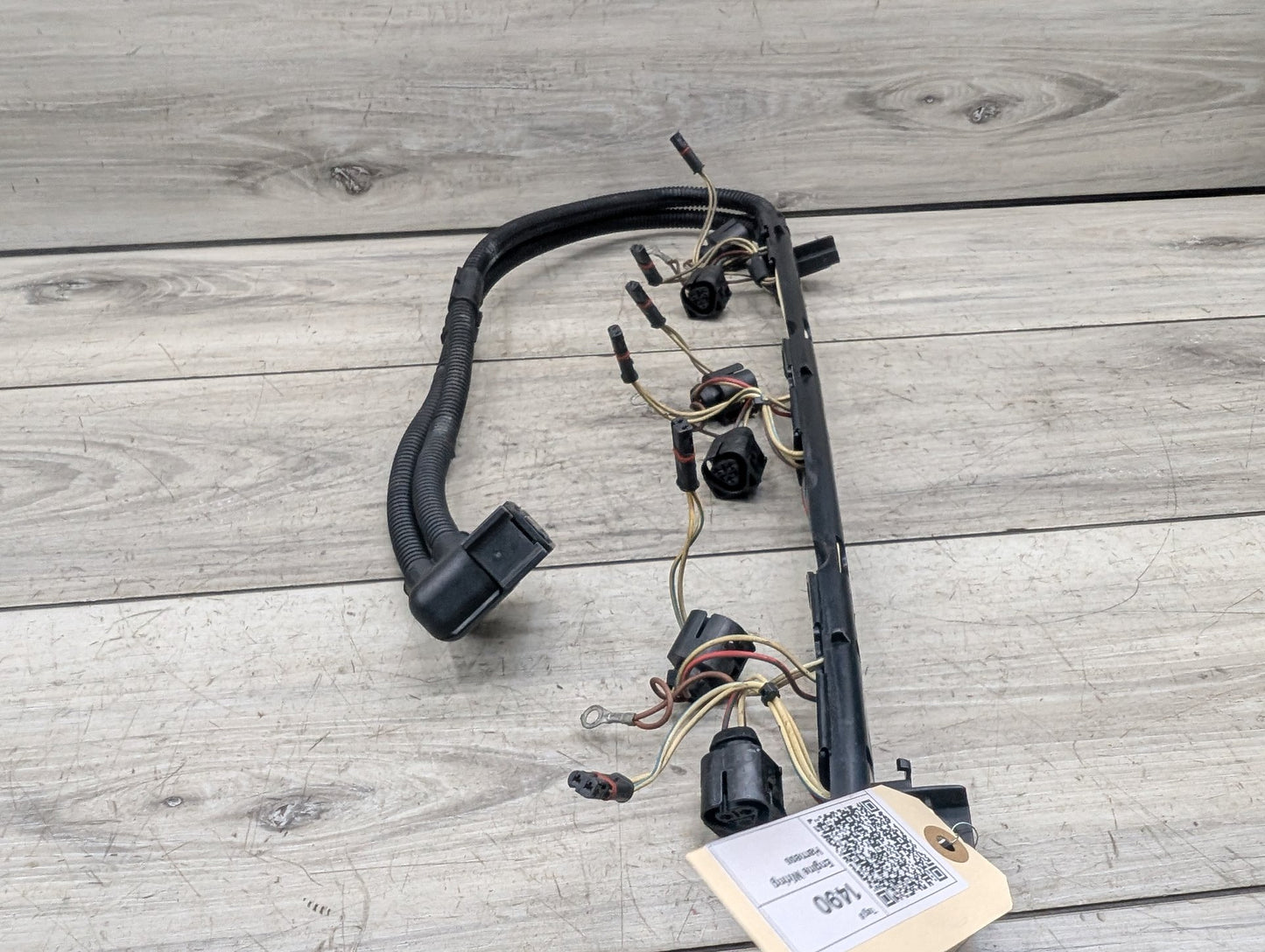 2014 BMW F10 535i Engine Motor Ignition Injector Wiring Wire Harness 7589639
