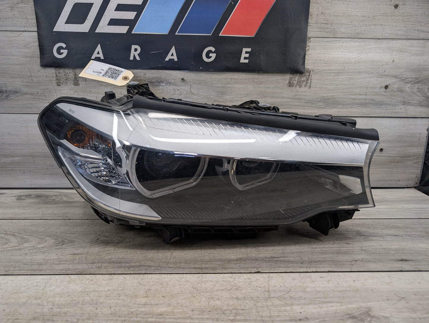 17-19 OEM BMW Front Right Passenger Headlight w/ Modules SET LED AHL