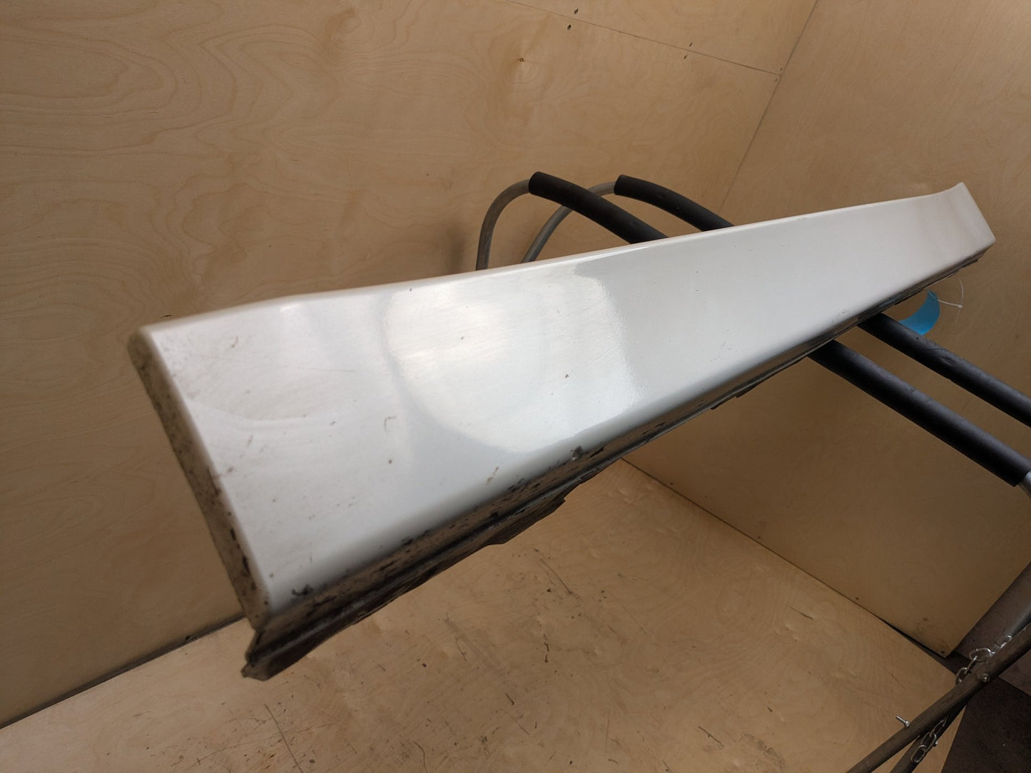 BMW OEM F30 328 335 320 Left Driver Side Skirt Rocker Panel White A96