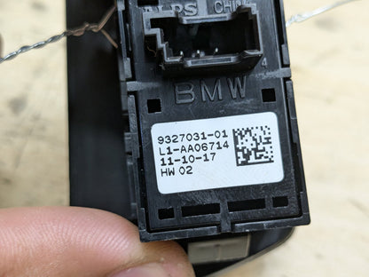 2018-2023 BMW M550i G30 Front Right Passenger Door Window Switch 9327031 OEM