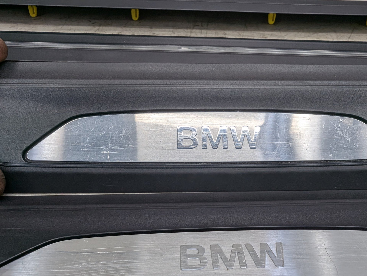 2014 - 2019 BMW 340 F34 Front Rear Left Right Scuff Plate Door Sill SET 7410460 B58B30M0