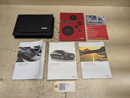 2012-2018 Audi A6 C7 Owners Instruction Manual Book SET OEM