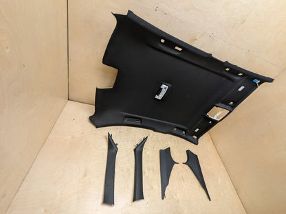 2012-2018 BMW 320i 335 340 330 F30 Headliner BLACK SET OEM *No Sunroof