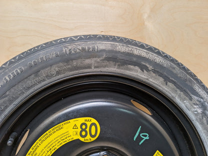 2015-2018 Audi Q3 8U Emergency Spare Wheel Rim Tire Donut 18x4 ET27.5 5N0601027E