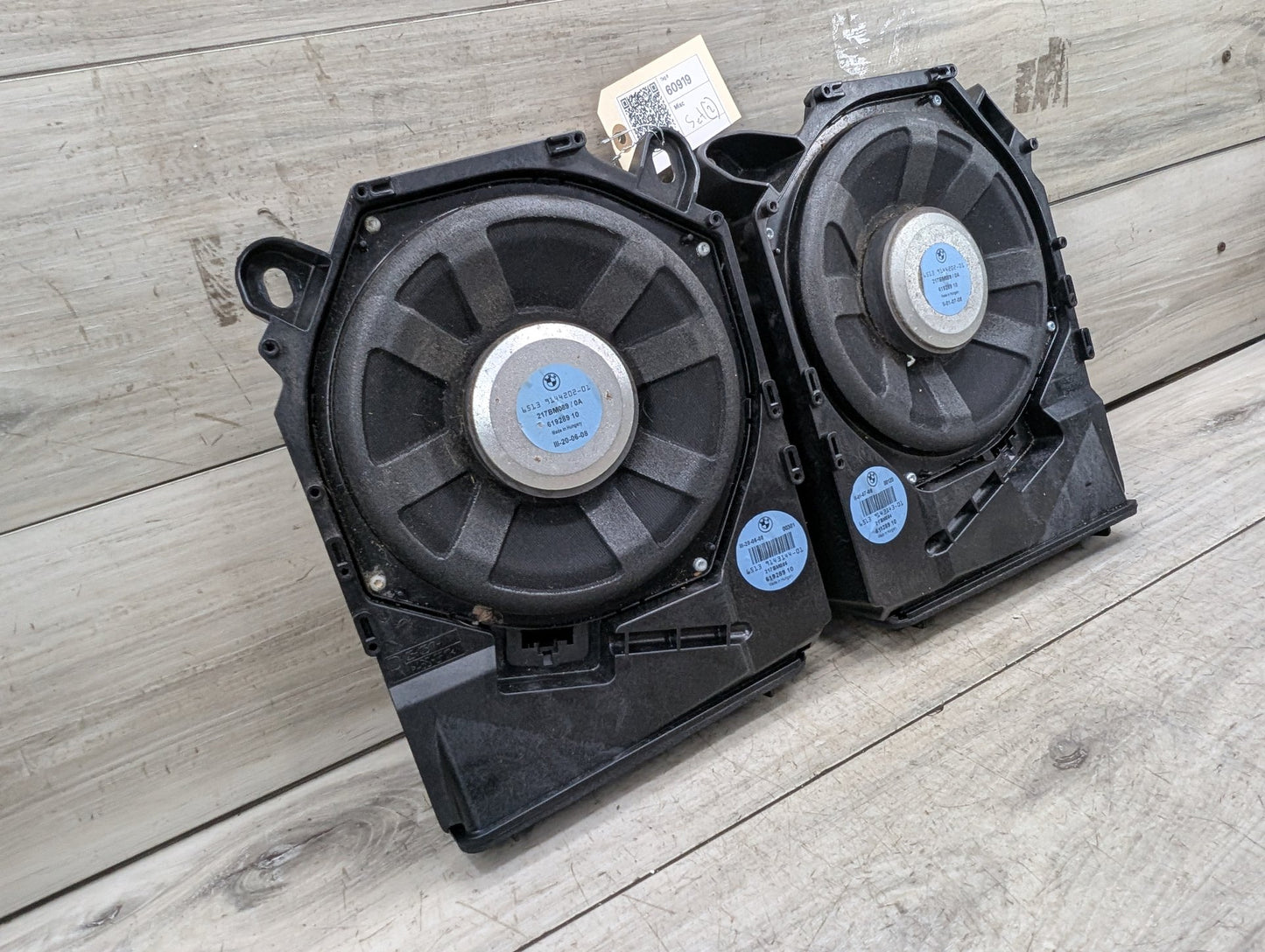 2008-2013 BMW 128i E82 Left Right Seat Speaker Subwoofer SET 9143143