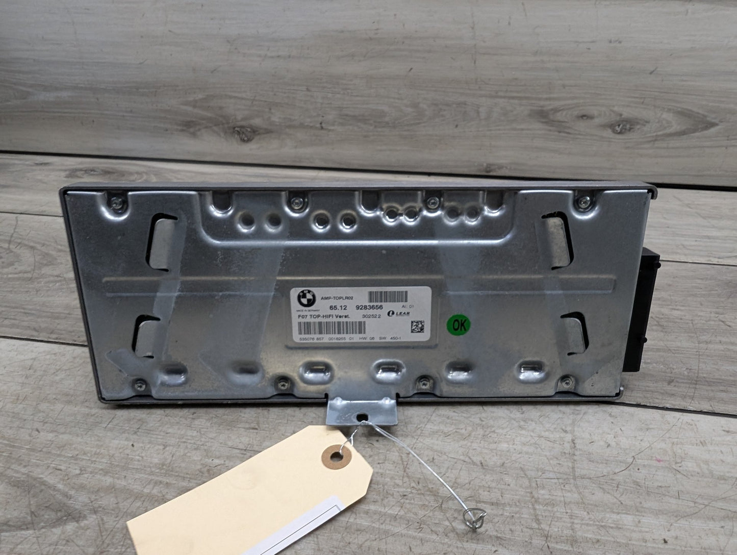 OEM BMW F01 F02 F25 740 750 X3 Top-Hifi M Stereo Sound Audio Amplifier AMP LEAR