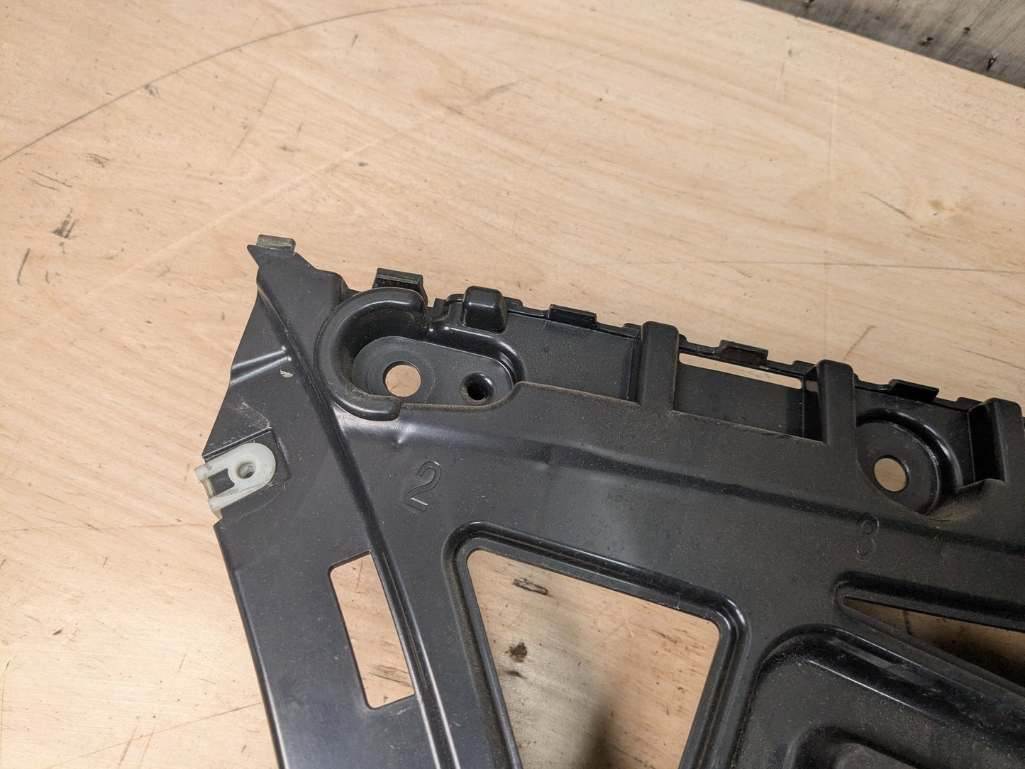 2018 - 2020 BMW X3 G01 Rear Left Driver Bumper Support Brackets SET 7400667 B58B30M0
