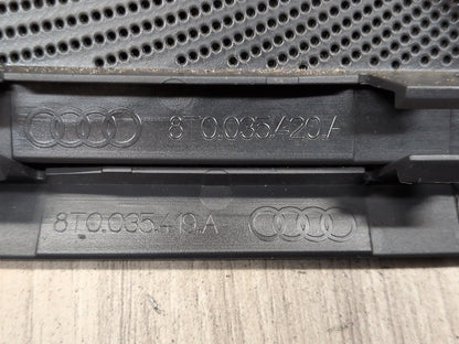 2008-2017 Audi S5 8T B8 Front LEft Right Center Dash Door Speakers Grille Cover SET