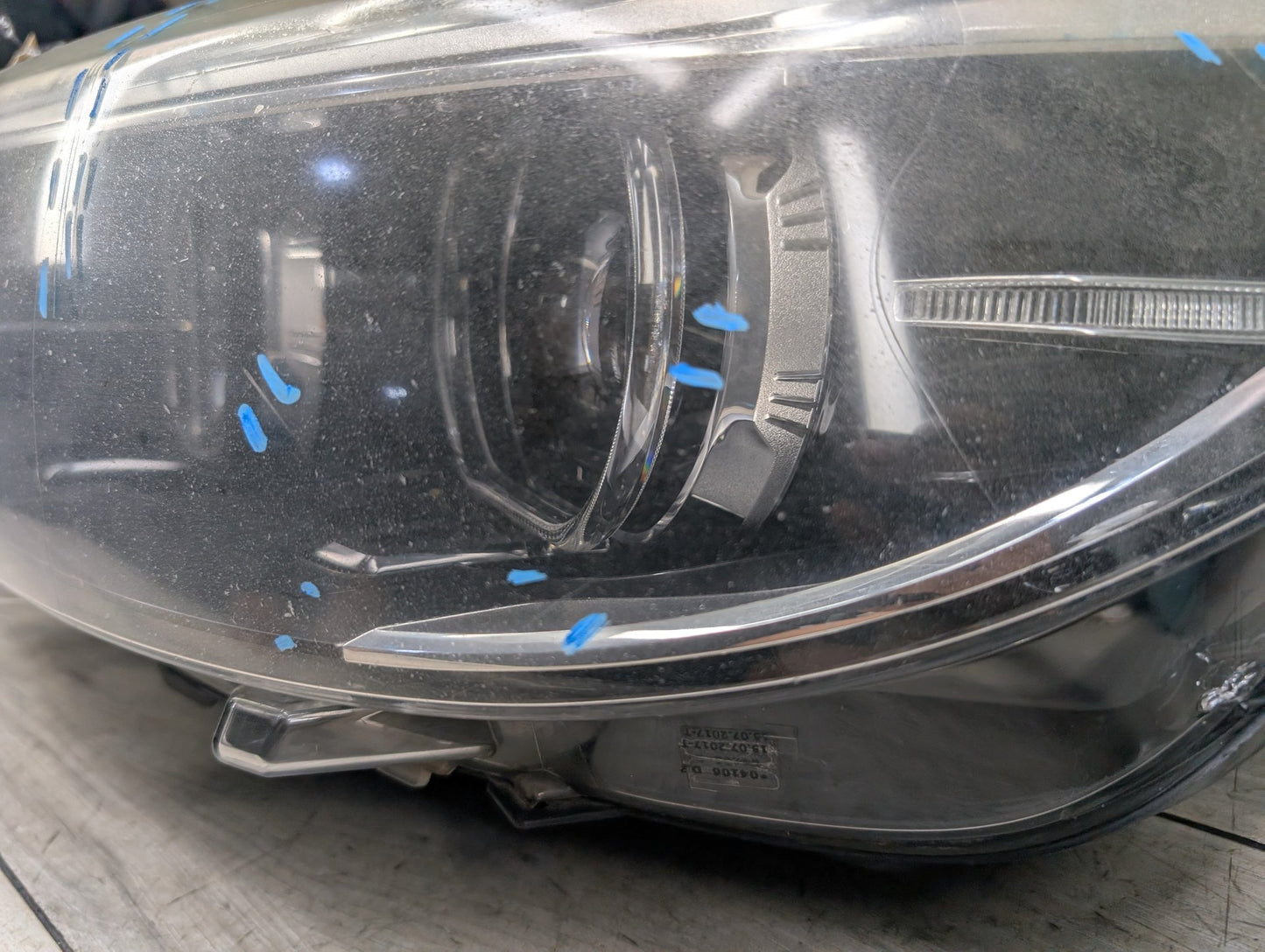 *17-19 OEM BMW F34 330 340 GT Left Driver Full LED Headlight COMPLETE