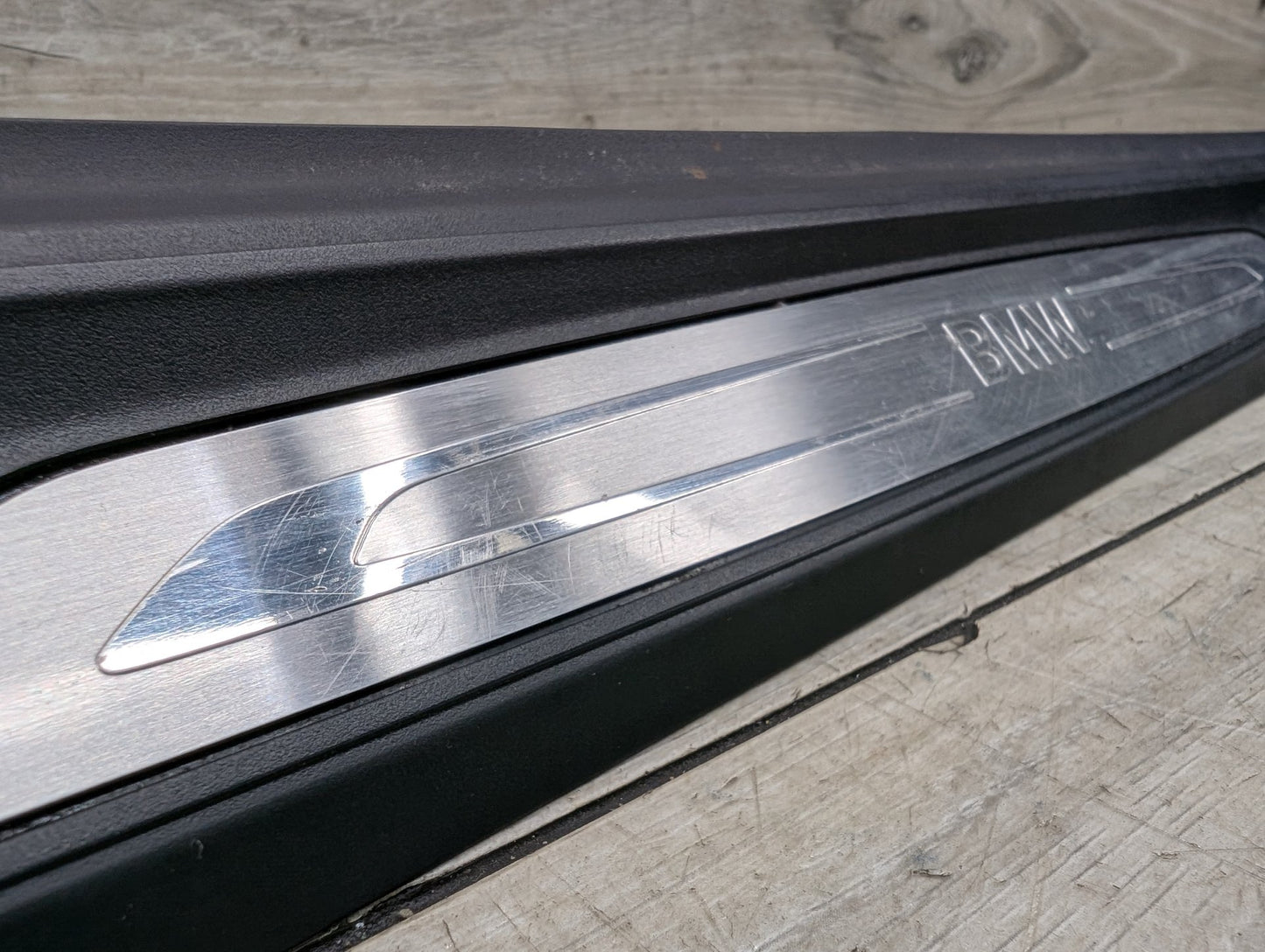 2012-2018 BMW 340i F30 Front Left Right Scuff Plate Door Sill SET 7410460