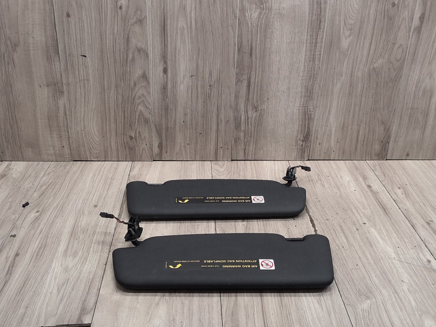 2015-2018 Audi Q3 8U Front Left Right Sun Visor SET 8U0857551F