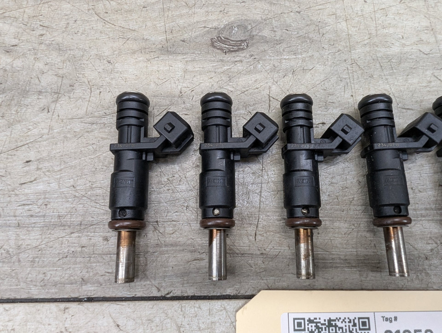 2007-2013 BMW E93 328i N52B30M1 Engine Motor Injector SET 7531634