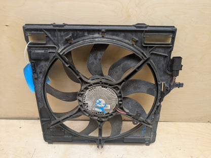 2015-2018 BMW X5 F85 Radiator Fan Shroud Housing w/ Motor 7647371
