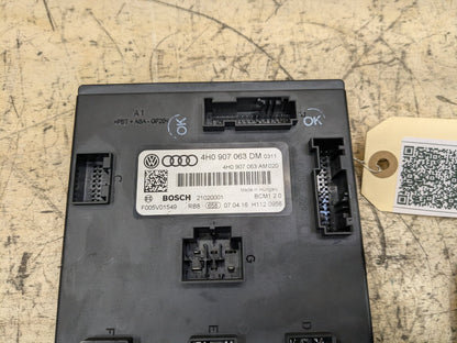 2012-2018 Audi A6 C7 BCM Body Control Module 4H0907063DM OEM
