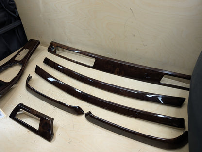 2006-2011 BMW 328i E90 Front Rear Left Right Dash Interior Trims SET 9198283