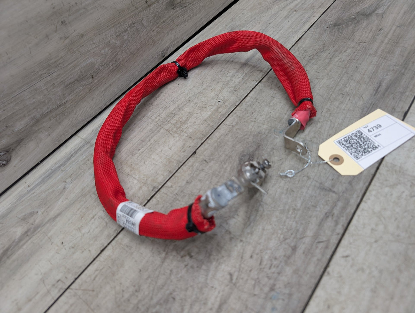 18-21 OEM BMW G01 G02 F98 X3 X4 Battery Plus Pole Terminal Positive Red Cable