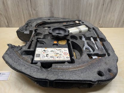 09-11 Mercedes-Benz SLK-Class R171 Emergency Spare Wheel Rim Tire Tool Kit SET
