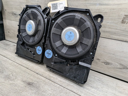 2008-2013 BMW 128i E82 Left Right Seat Speaker Subwoofer SET 9143143