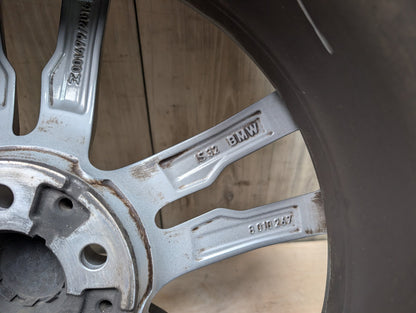 OEM BMW G01 G02 X3 X4 Wheel Rim 19x7.5 ET32 LM Rad Doppelspeiche Style 698M