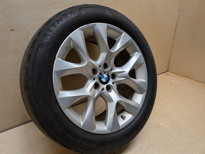 07-13 OEM BMW X5 E70 Wheel Rim 19x9 ET:48 LA Star Spoke Style 334