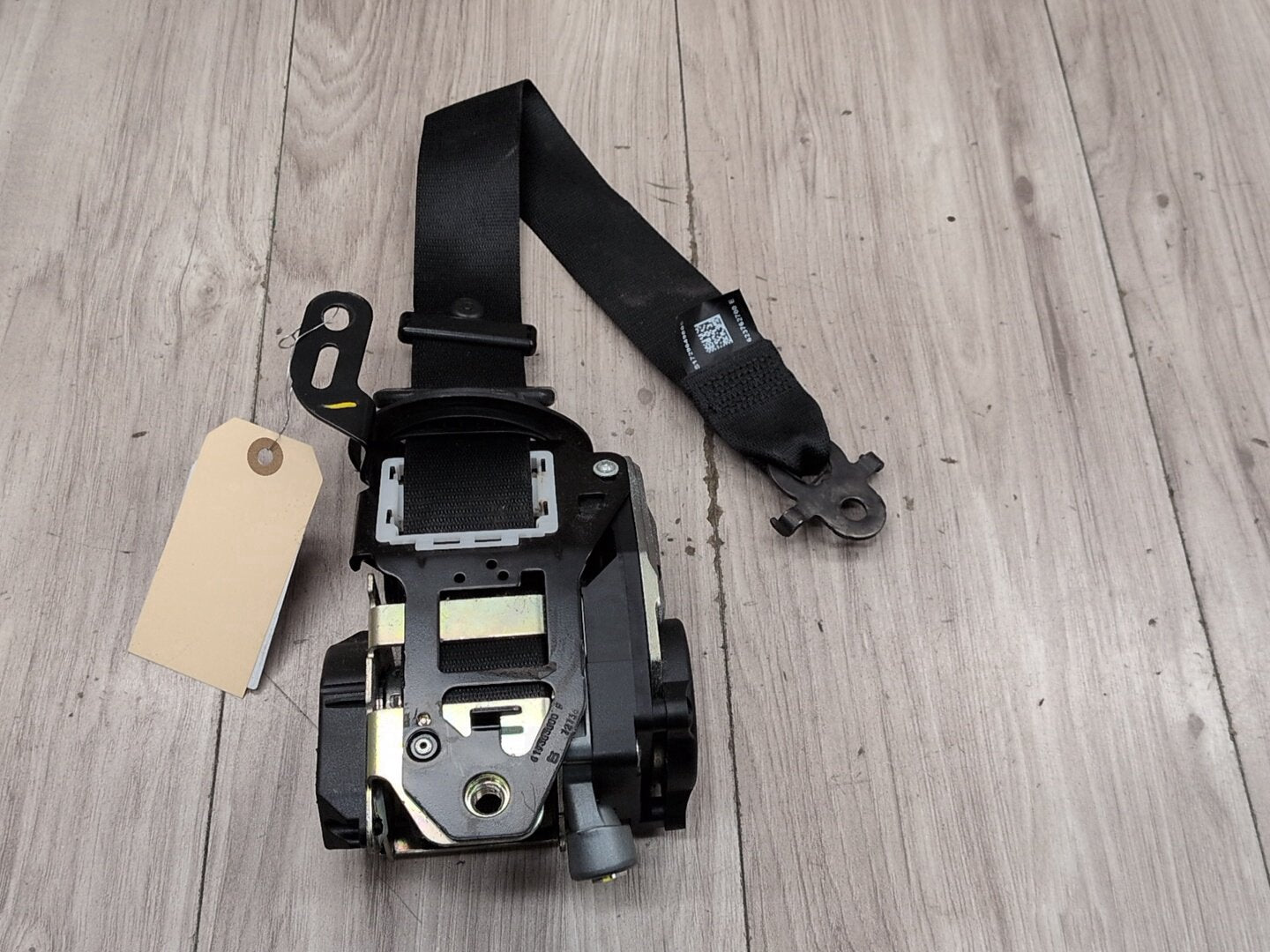 13-15 OEM BMW F01 F02 740 750 Front Left Seat Belt Seatbelt Retractor Black