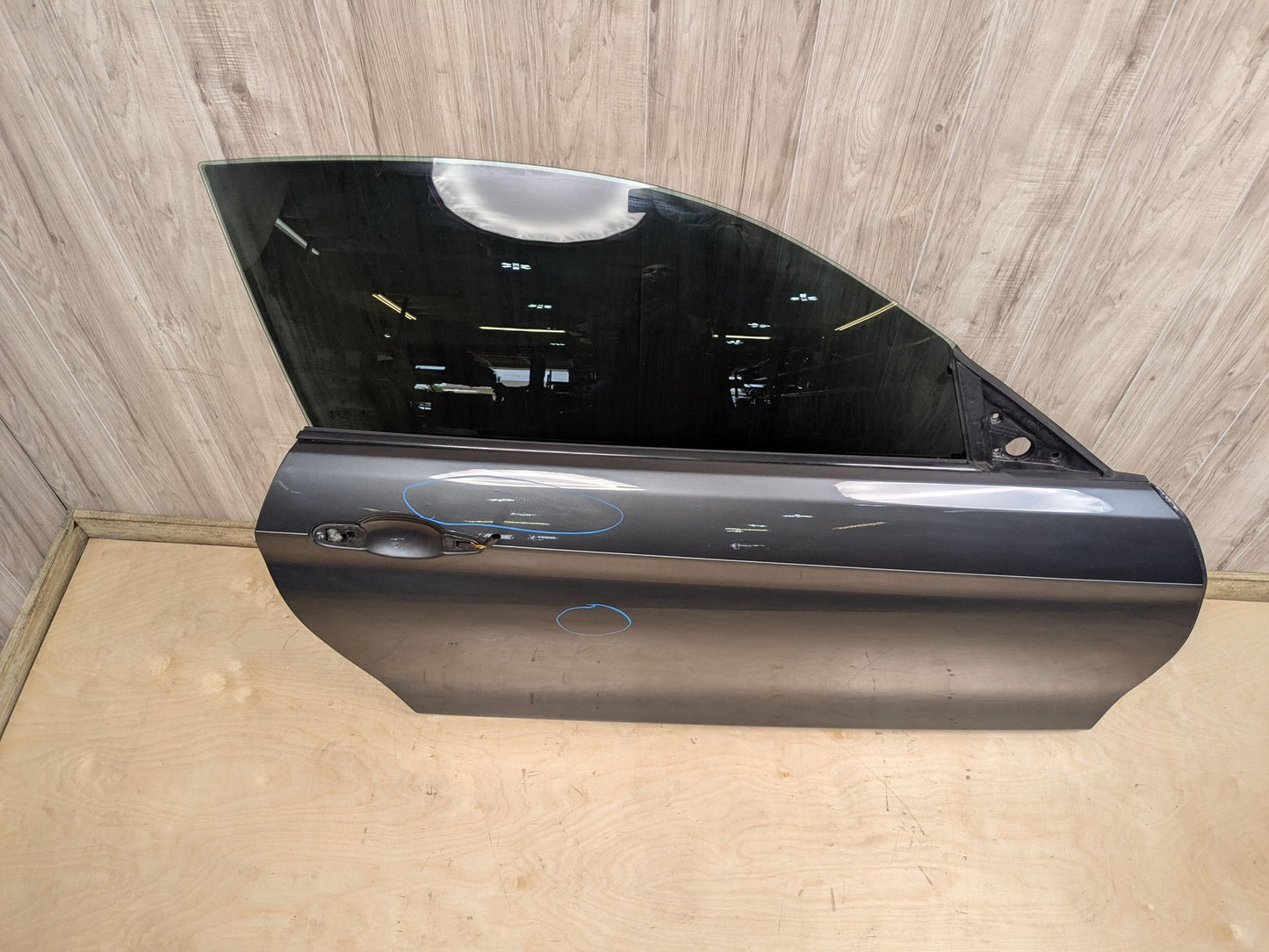 14-20 OEM BMW F32 F33 F82 F83 M4 Front Right Passenger Door Shell Panel Gray
