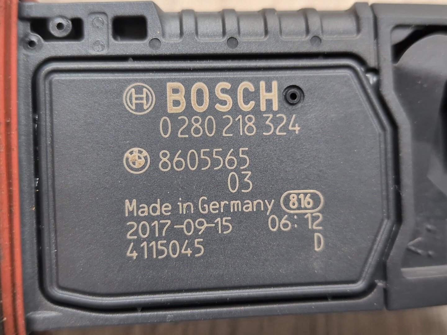 OEM BMW F22 F30 F32 F36 G01 G12 G30 Engine B46 B58 N63R MAF Mass Air Flow Sensor