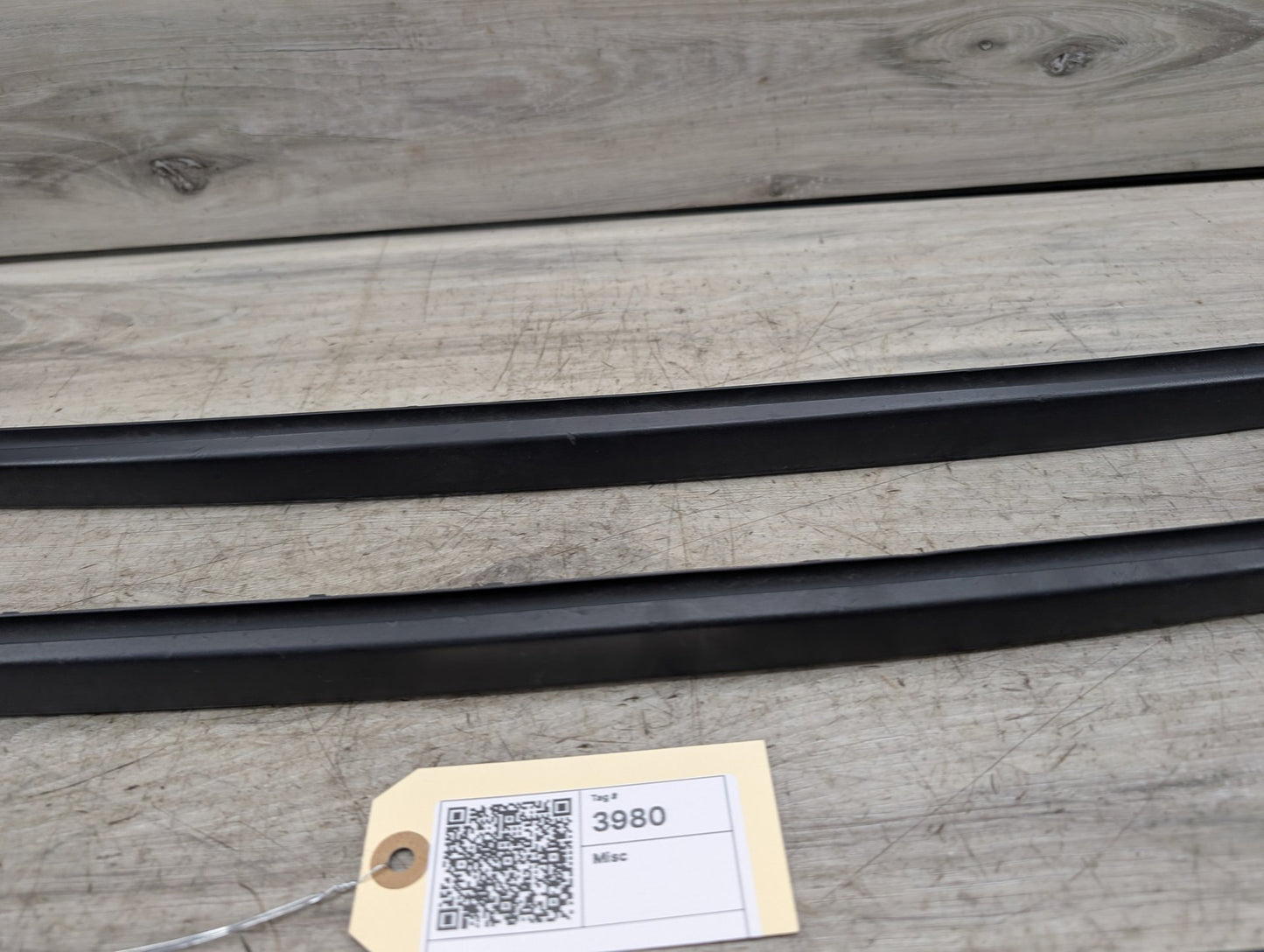 2019 - 2026 BMW 330i G20 Front Left Right Side Windshield Drip Trim Molding SET 7427874 B46B20O1
