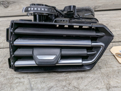 19-25 OEM BMW G05 G06 X5 X6 Left Driver Side Air AC Vent Dash Grille Aluminum