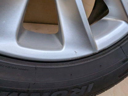 11-18 OEM BMW F25 F26 X3 X4 Alloy Rim Wheel 18x8" ET43 V Spoke Style 307