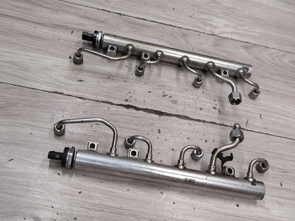 PRE-LCI OEM BMW G12 750 G30 M550 Engine N63R Right Fuel Injector Rail Lines 5-8