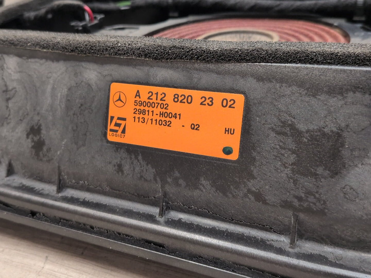 2009-2012 Mercedes-Benz E550 W212 Speakers Subwoofer Tweeter SET A2128202302 OEM
