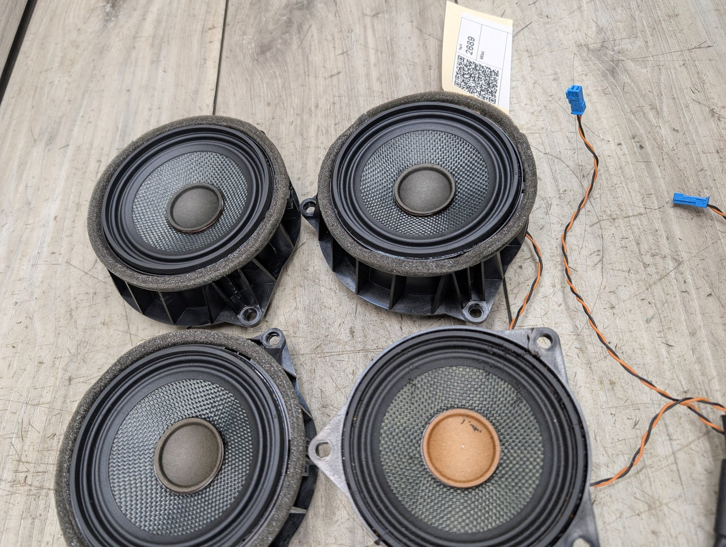 14-19 OEM BMW F15 F16 F85 F86 X5 X6 Stereo Audio Speaker Top Harman Kardon