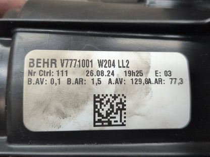10-20 Mercedes-Benz E550 W212 HVAC AC Heater Blower Motor Fan A2128200708