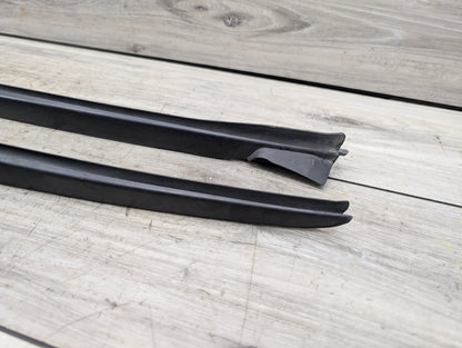 2019 - 2026 BMW 330i G20 Front Left Right Side Windshield Drip Trim Molding SET 7427874 B46B20O1