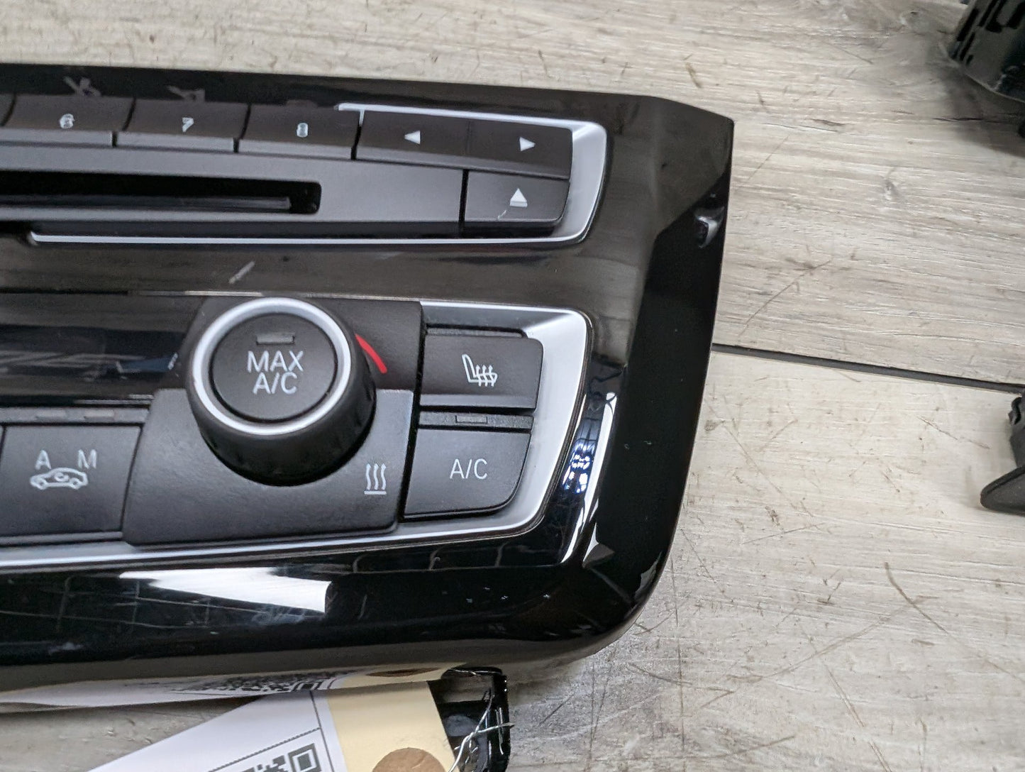 16-18 OEM BMW F30 F32 F34 F80 M3 AC Heater Control Panel Radio Media Buttons