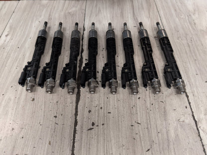 2011-2016 BMW M5 F10 Engine Motor Fuel Injector SET 7599876