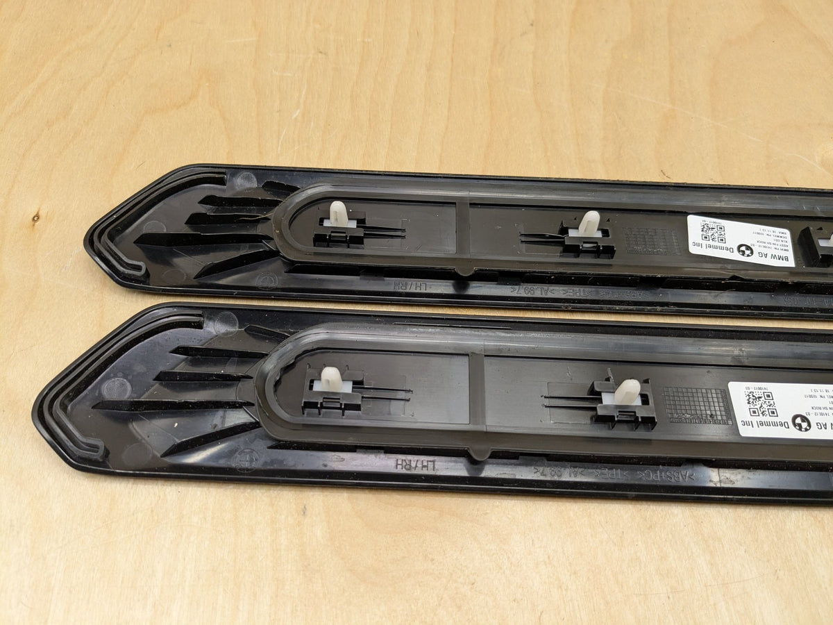 2018-2025 BMW X3 G01 Front Left Right Scuff Plate Door Sill SET 7410012 OEM