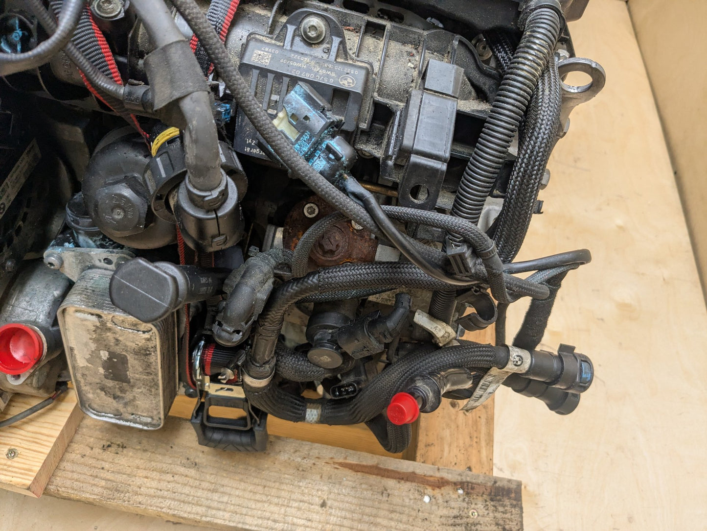 Video! 2014-18 BMW 328d RWD 2.0L N47 Diesel Engine Motor N47D20O1 197k