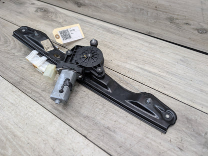 2012-2018 BMW 340i F30 Rear Right Passenger Door Window Glass Regulator w/ Motor 7351050