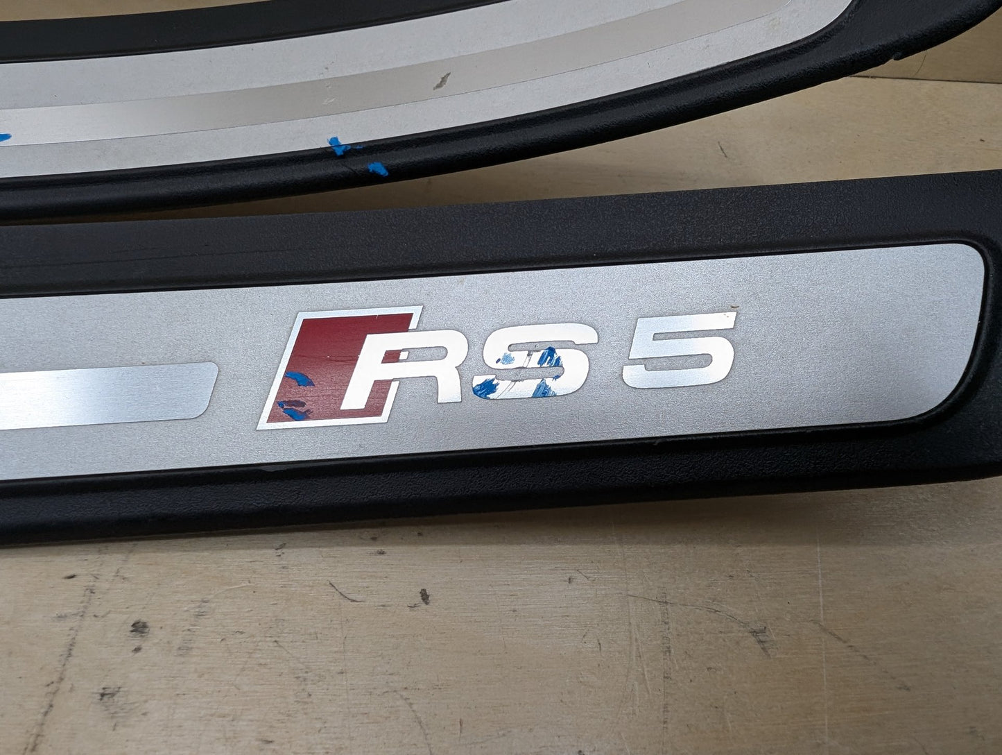 2011-2017 Audi RS5 8T Front Left Right Scuff Plate Door Sill SET 8T0853373