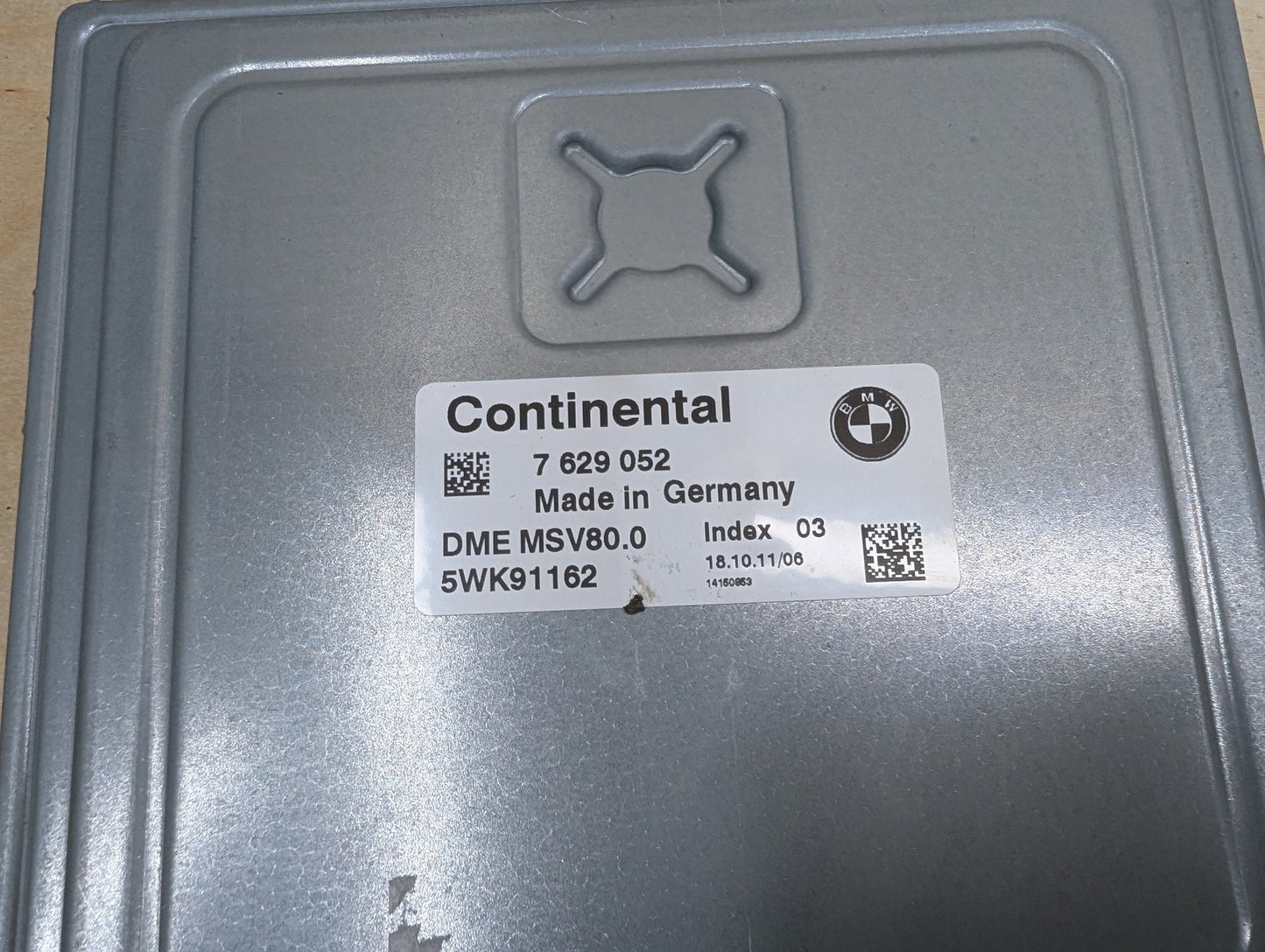 OEM BMW E82 E90 E92 E93 DME ECU CAS3 Engine N52 Control Computer Key MSV80 SET