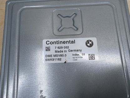 OEM BMW E82 E90 E92 E93 DME ECU CAS3 Engine N52 Control Computer Key MSV80 SET
