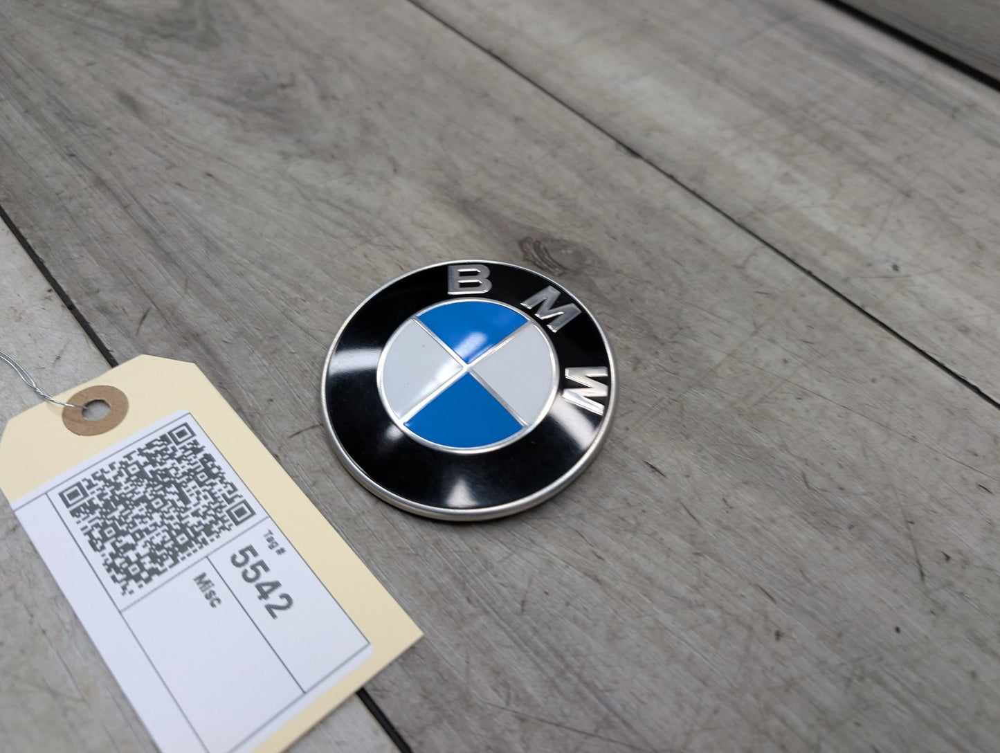 OEM BMW E90 F02 F22 F30 F32 F36 F80 F87 M3 M4 Rear Trunk Lid Round Emblem 74mm