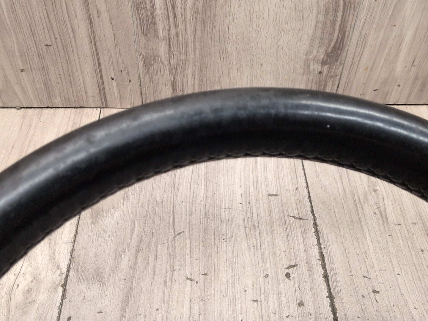OEM BMW F10 F12 F13 F06 M SPORT Steering Wheel Black Leather MANUAL