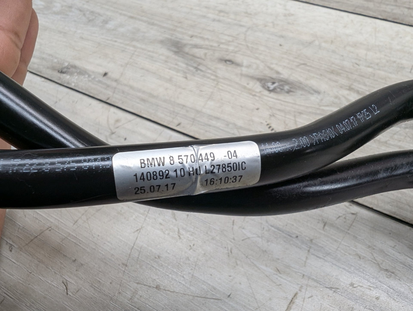 2014 - 2019 BMW 340 F34 Transmission Oil Cooler Hose Pipe Lines 8570449 B58B30M0