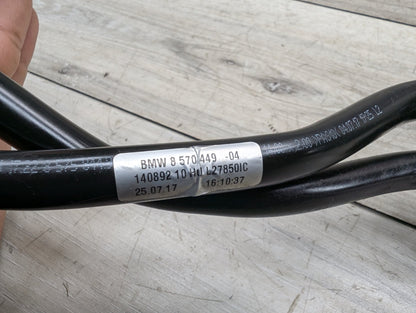 2014 - 2019 BMW 340 F34 Transmission Oil Cooler Hose Pipe Lines 8570449 B58B30M0