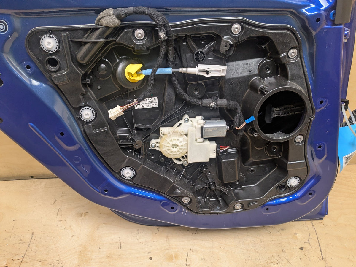 2019-2026 BMW 330 M340i G20 Rear Left Driver Door Shell Panel Blue C31